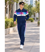 Bộ nỉ thể thao nam MDB-274-12-01 Navy phối trắng